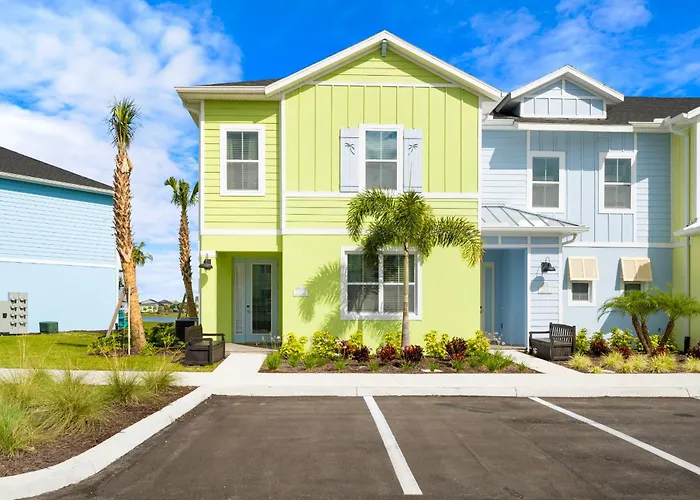 Lime Green Villa Near Disney With Margaritaville Resort Island H20 Waterpark Access - 2965Cs