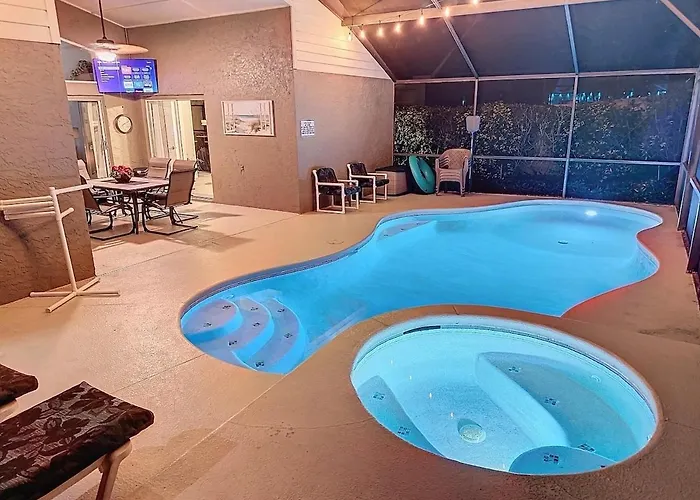 Sunny Oaks Poolside, Pool Spa Games,4M To Disney