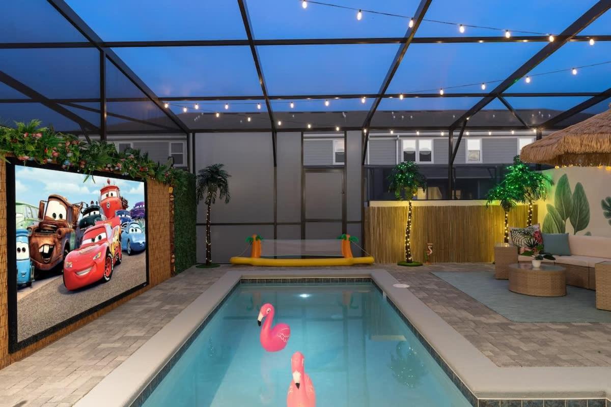 New Themed Ultra Comfortable Heated Private Pool Game Family Near