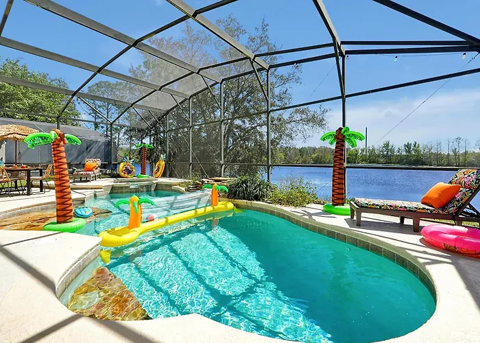 Lilo & Stitch\'S Hawaiian Getaway - Heated Pool & Spa- Bbq - Close To Disney