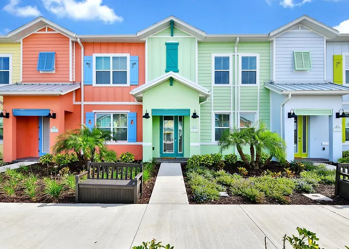 Lime Green Villa Near Disney With Margaritaville Resort Island H20 Waterpark Access - 2972Or